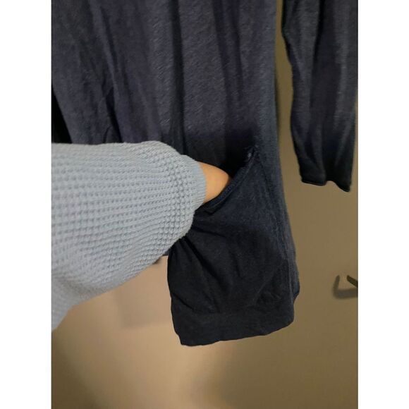 H&M Women’s Basic 3/4th Sleeve Lightweight Navy Cardigan Size Medium NWOT - Picture 6 of 6